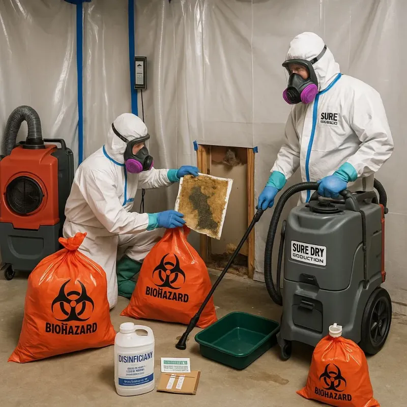 Contaminated Water Handling Protocols process in Streamwood, IL
