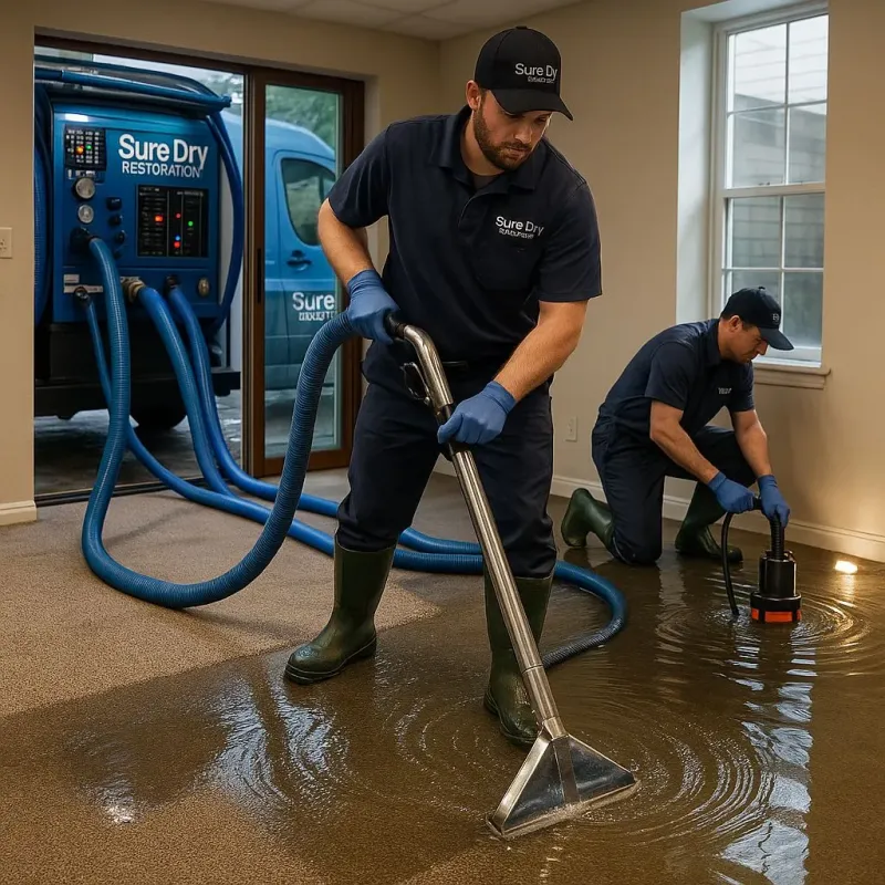 Water Extraction and Removal process in Streamwood, IL